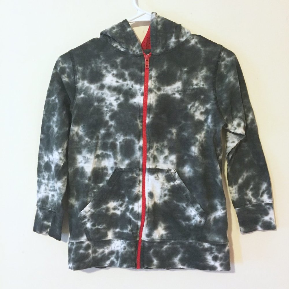 Black Soot Tie Dye Hoodie